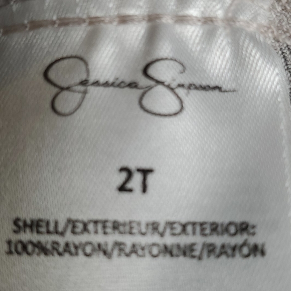 NWT 3T Toddler Girl Jessica Simpson Leopard outfit - Picture 8 of 14